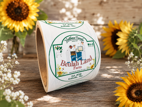 Circle Roll Labels