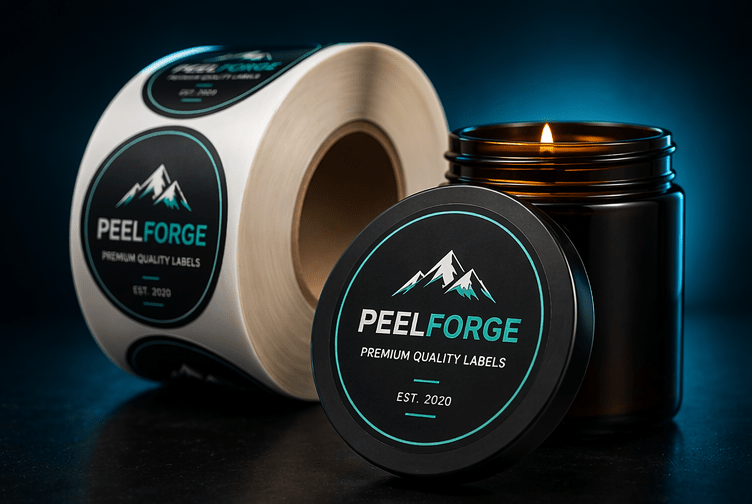 Custom Circle Roll Labels