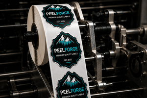 Custom {{ product.title }} for product packaging - waterproof, premium quality labels by PeelForge