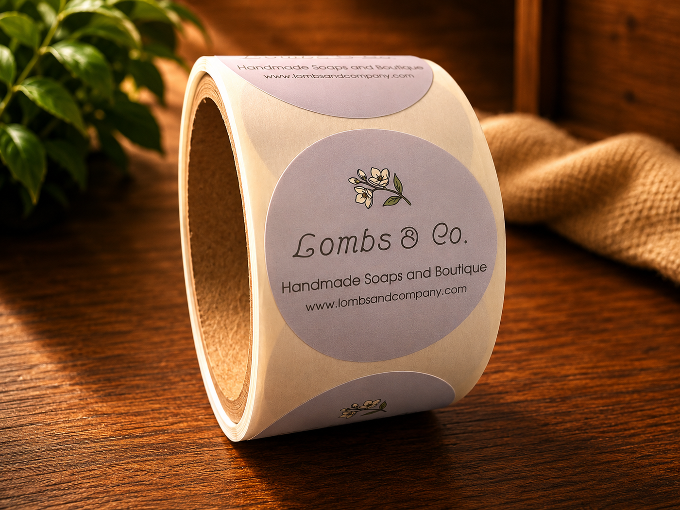 Customer product labels printed by PeelForge