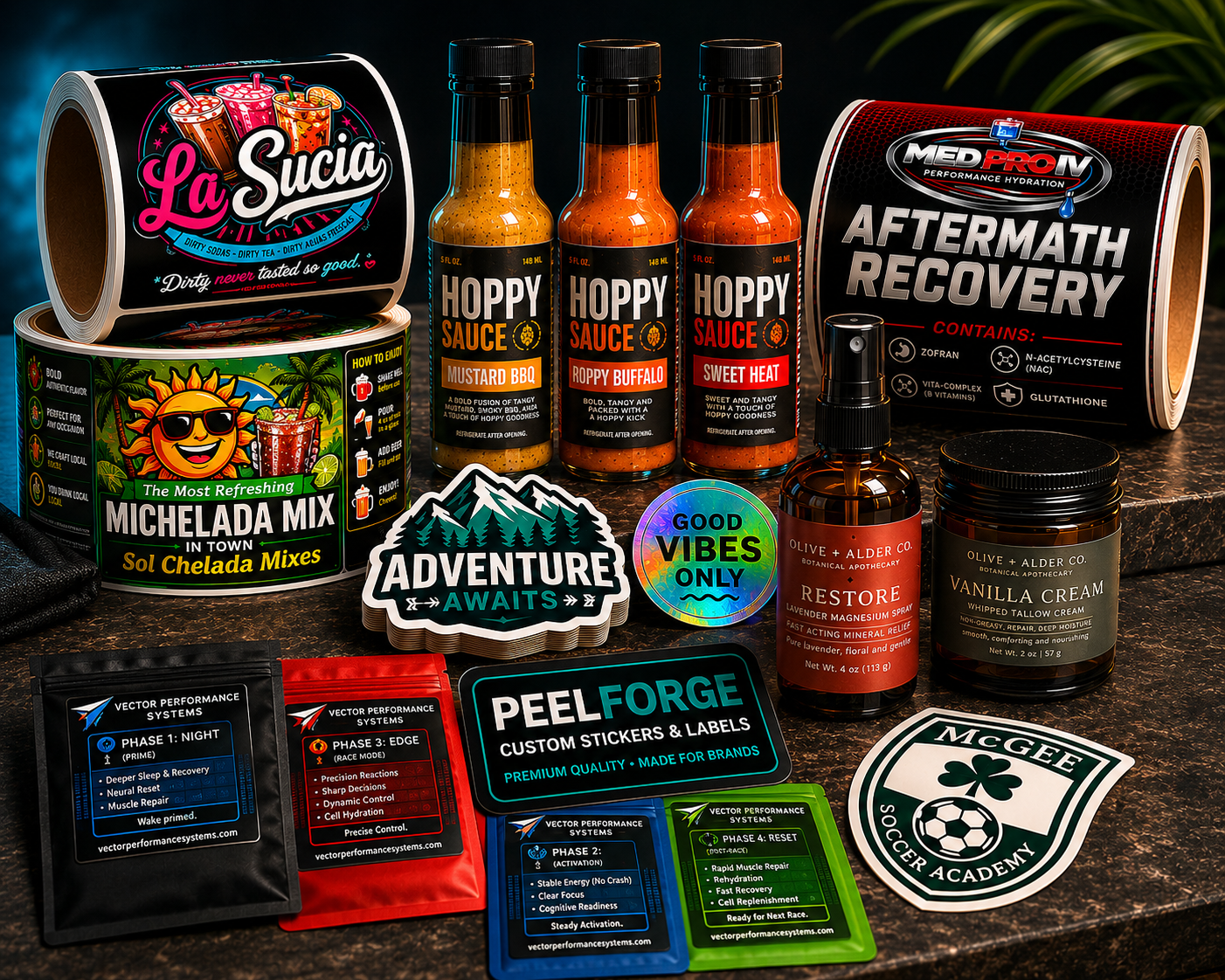 Premium Stickers & Labels Built for Real Brands