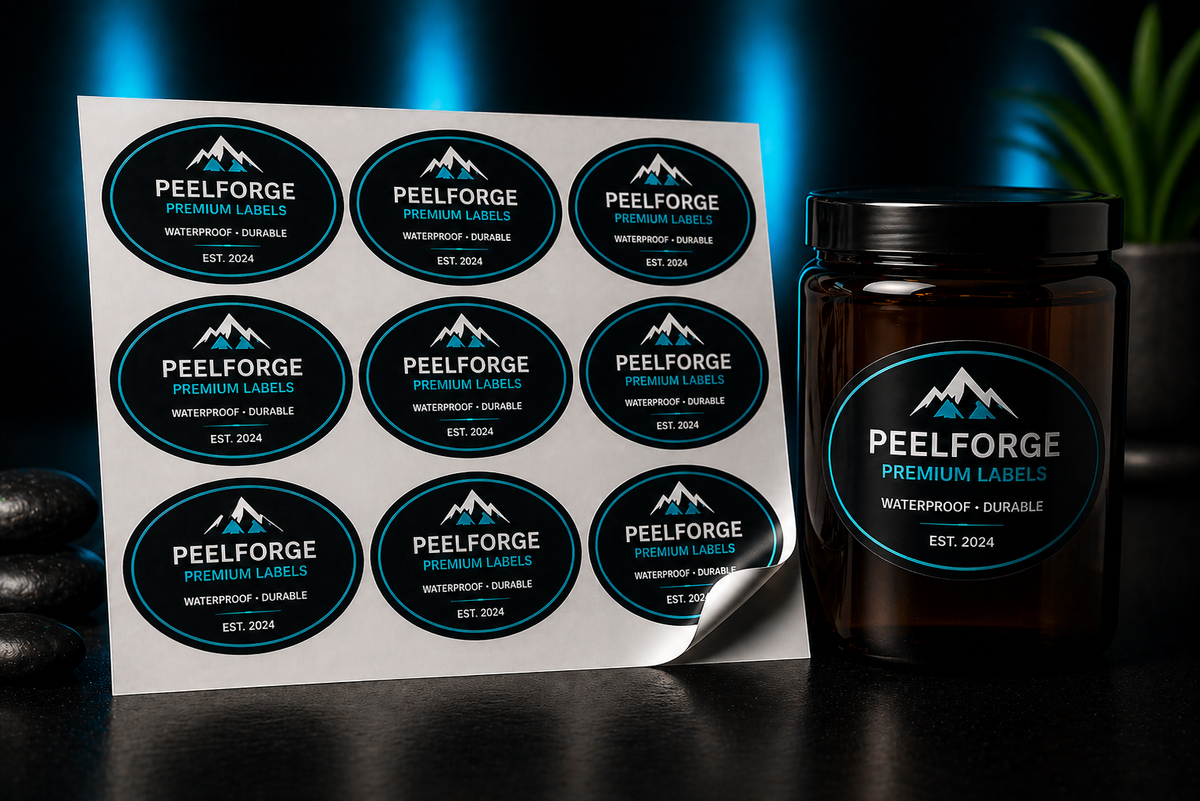Oval Sheet Labels