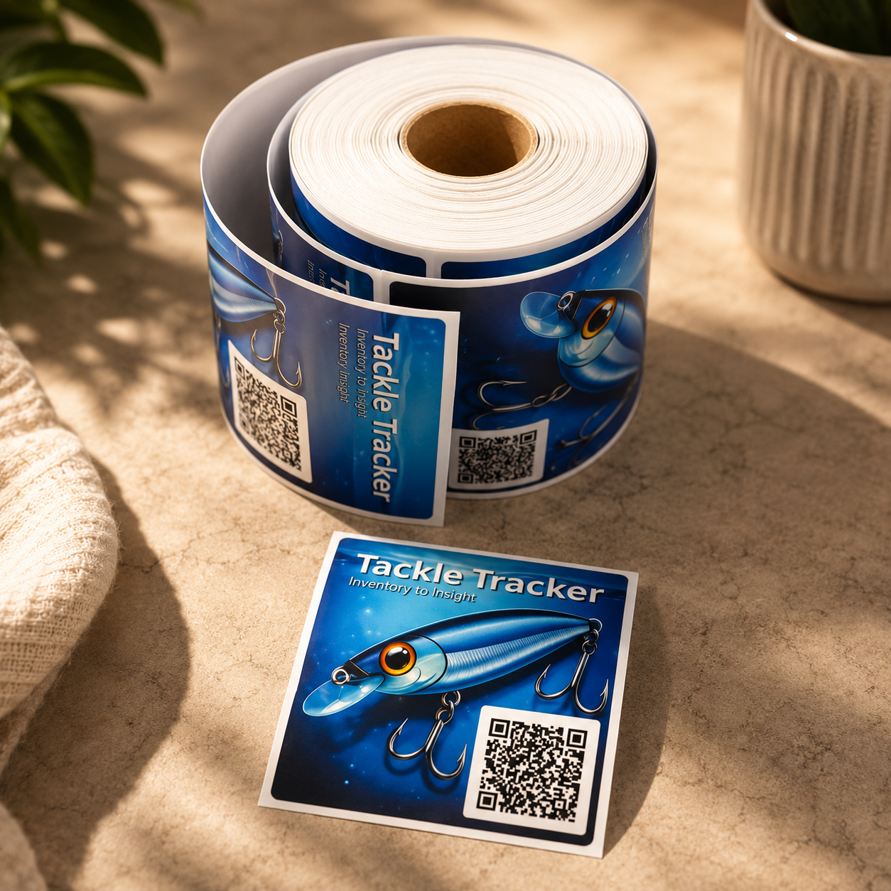 Tackle Tracker QR Code Labels