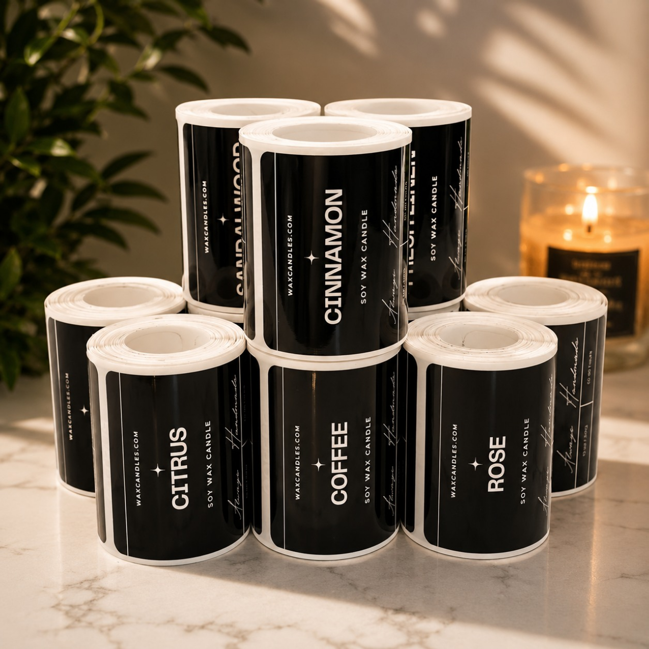 Customer product labels printed by PeelForge